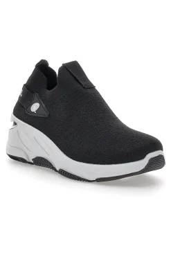 Sneakers Platform Nere Casual Canguro 1218