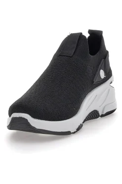 Sneakers Platform Nere Casual Canguro 1218