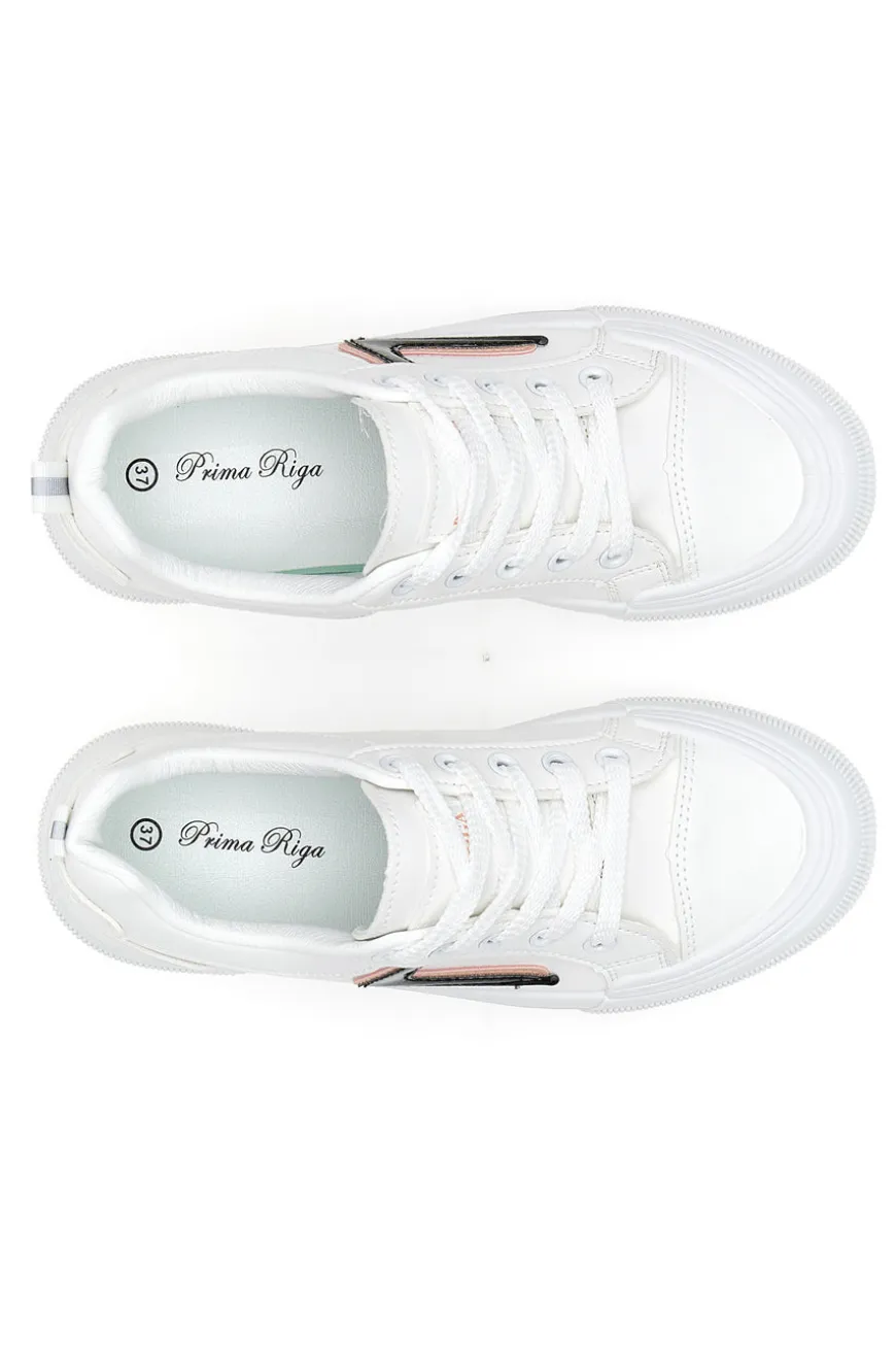 Sneakers Prima Riga 003 Bianche