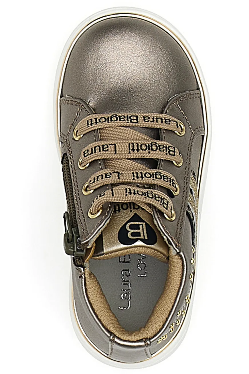 Sneakers Primi Passi Mid-Cut Bronzo Laura Biagiotti 92929336