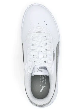 Sneakers Puma Carina 2.0 Distressed Bianche