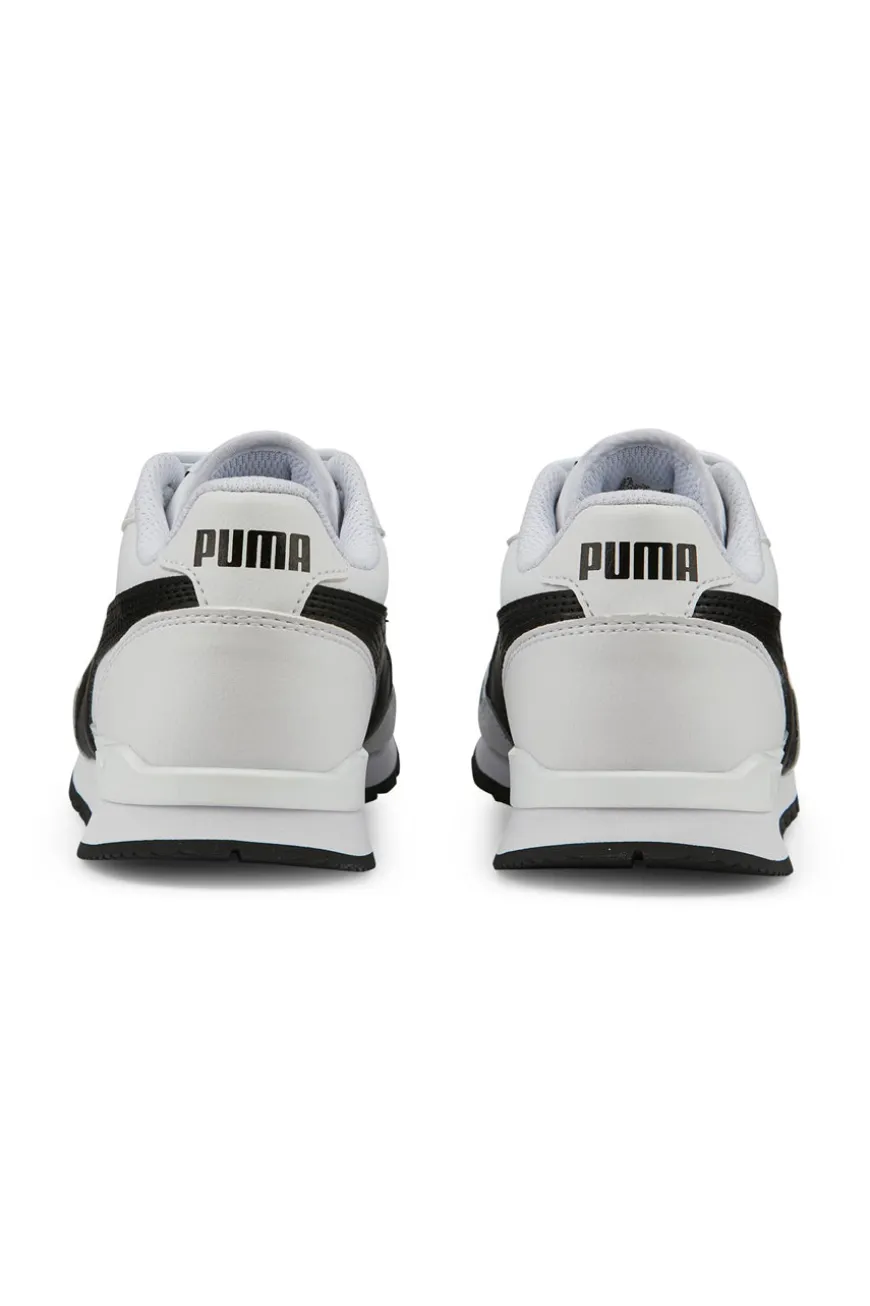 Sneakers Puma ST Runner V3 L Jr Bianche e Nere