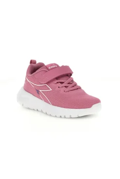 Sneakers rosa con chiusura a strappo Diadora Evo Run Ps