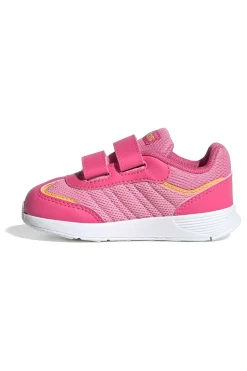 Sneakers rosa con dettagli gialli e suola in gomma Adidas VS Pace 2.0 CF I
