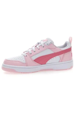Sneakers Rosa con lacci Puma Rebound V6 Lo Jr