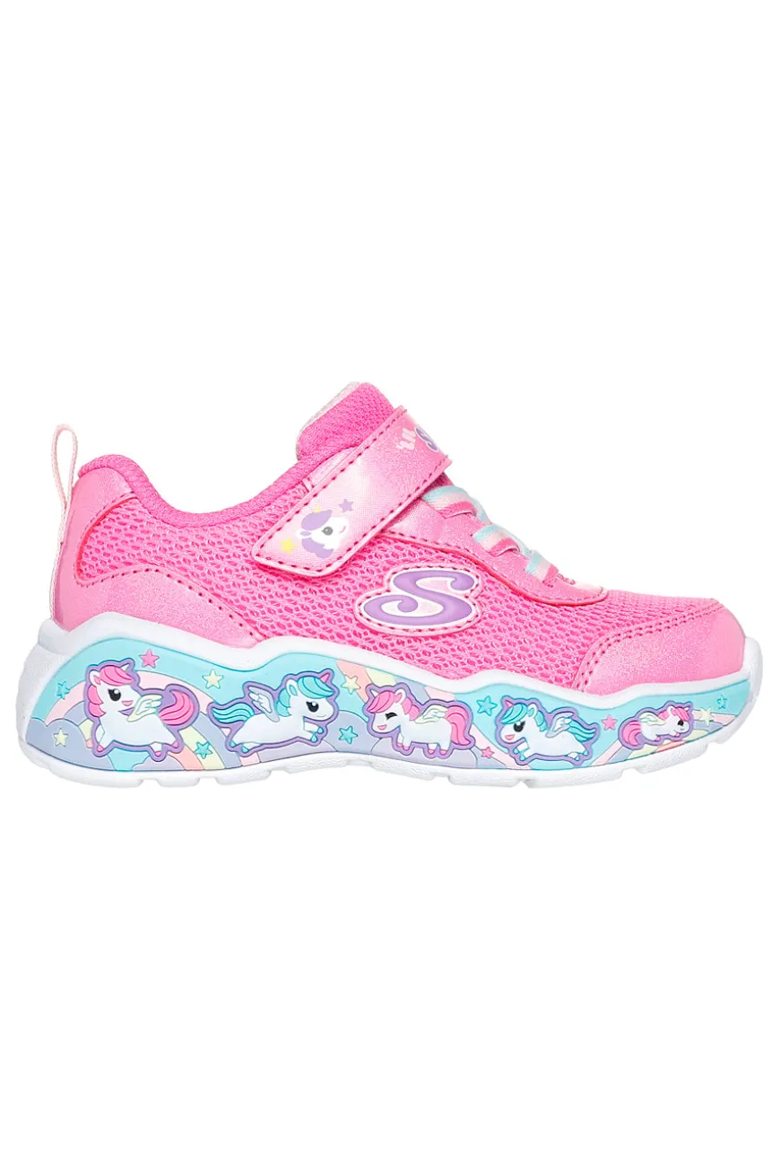 Sneakers Rosa Con Luci Skechers Play Scene Fun Squad