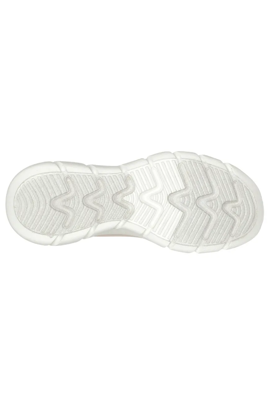 Sneakers Rosa con Tomaia in Mesh Skechers BOBS Sport B Flex Hi - Forces Within