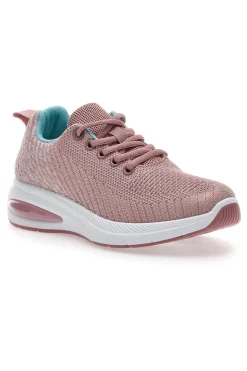 Sneakers Rosa Con Tomaia In Tessuto The First Active 090226