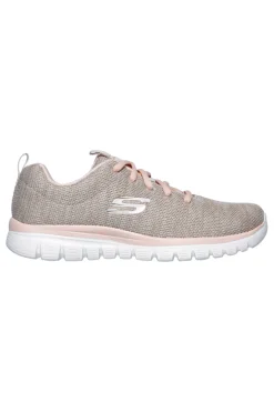 Sneakers Rosa da Donna Skechers Graceful Twisted Fortune