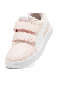 Sneakers Rosa e Bianche Con Strappi Puma Courtflex V3 V PS