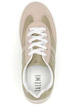 Sneakers Rosa e Oro con Suola in Gomma TALEMI 23786