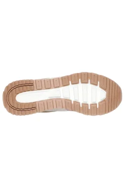 Sneakers Rosa e Oro con Tomaia in Pelle Skechers Street Runway - Posh Gal