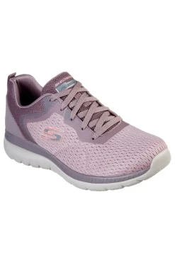 Sneakers rosa in mesh con Memory Foam Skechers Bountiful Quick Path