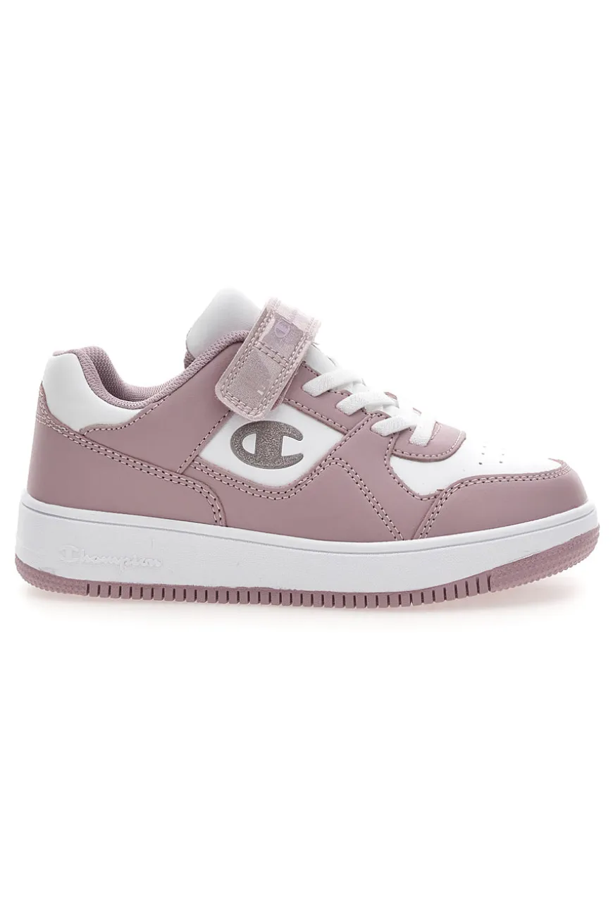 Sneakers rosa tomaia in materiale sintetico Champion Rd18 Low G Ps