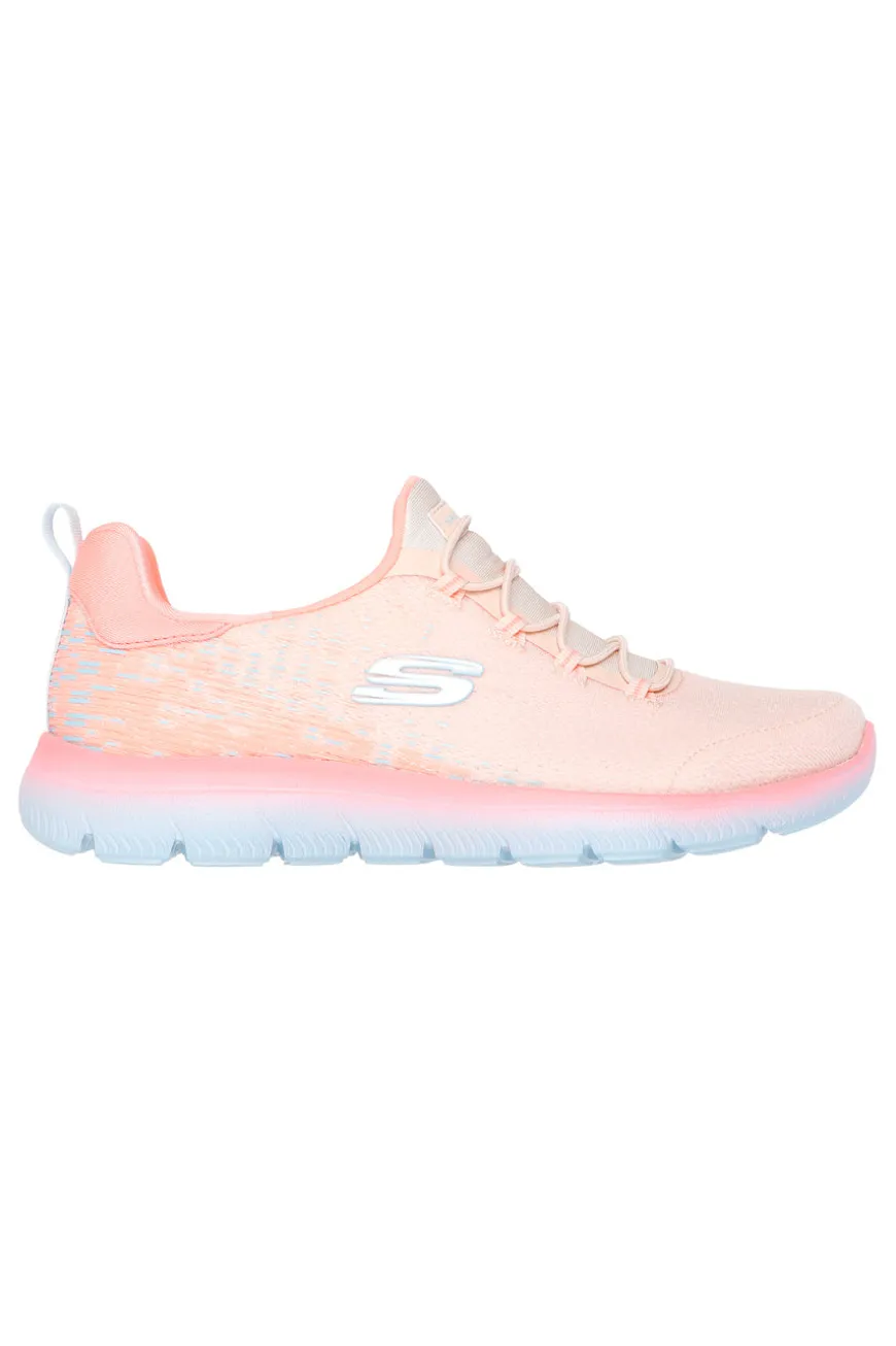 Sneakers Rosa Vegane Skechers Summits Morning Glow
