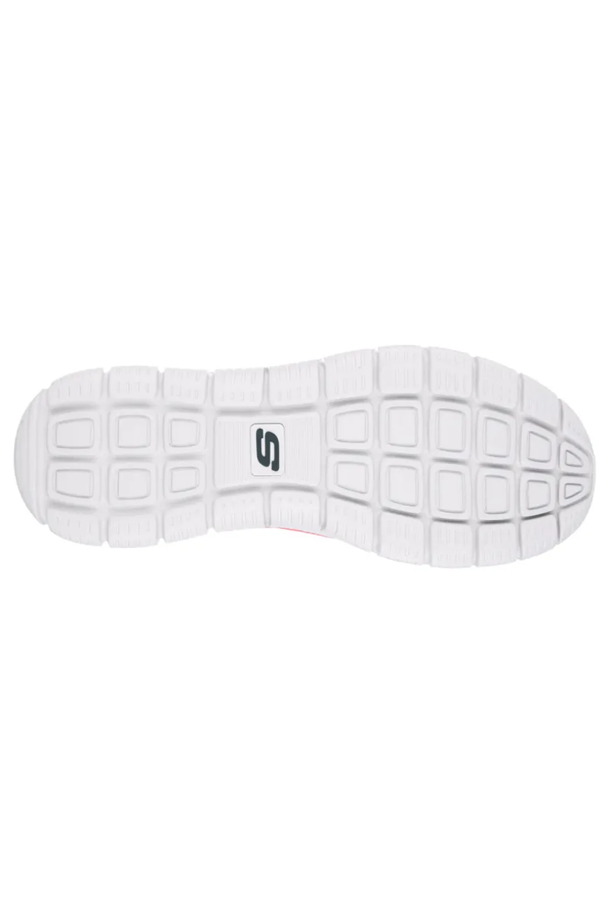 Sneakers rosse sportive con Memory Foam Skechers Track Bucolo