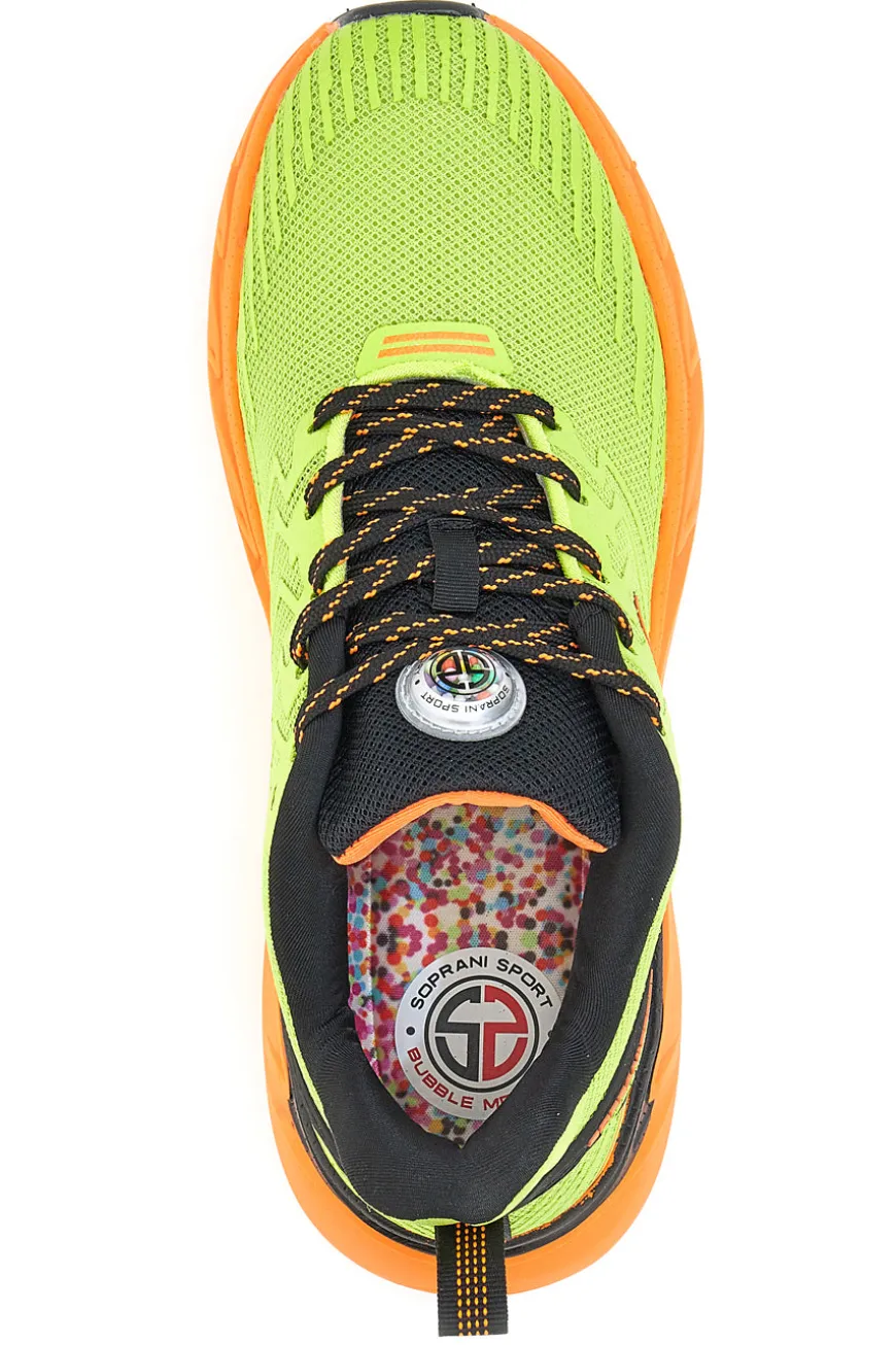 Sneakers Running Soprani 216910 Gialle