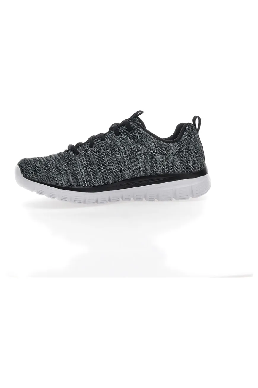 Sneakers Skechers Twisted Fortune Nere