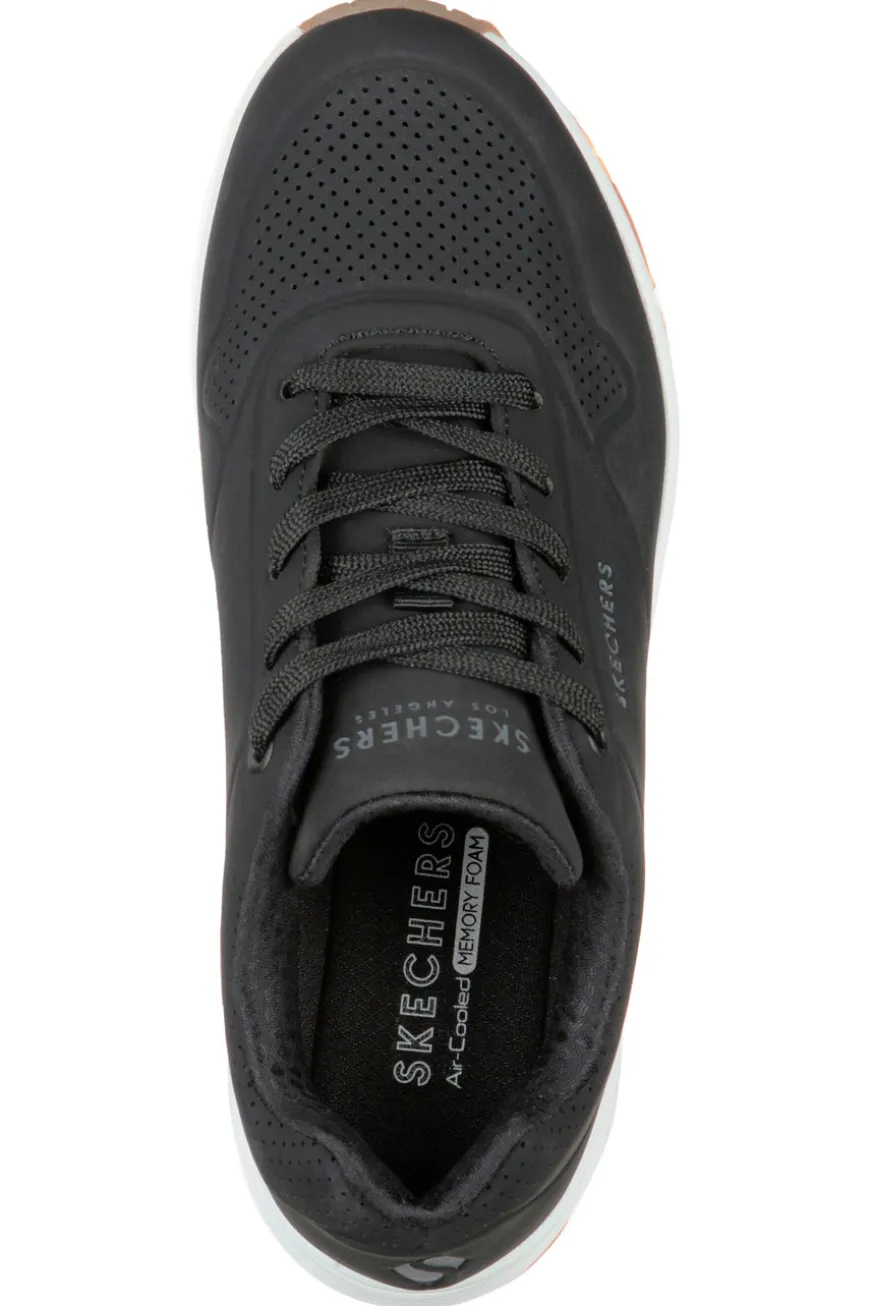 Sneakers Skechers Uno Stand On Air Nere e Bianche