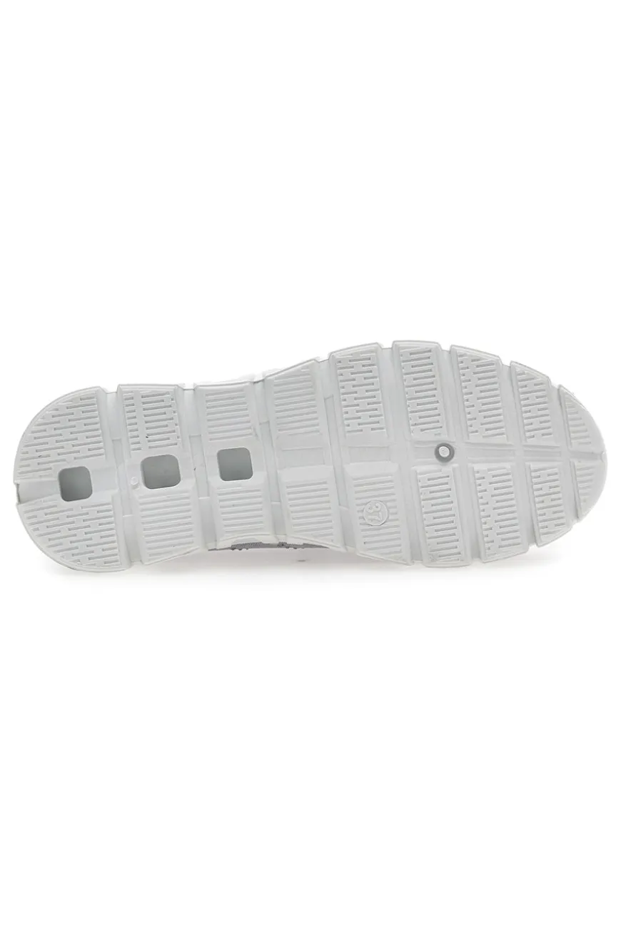 Sneakers Slip-On Grigie con Strass Prima Riga 471