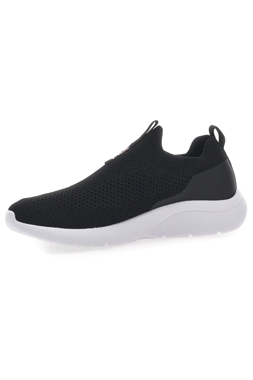 Sneakers Slip On Nere con dettagli Rosa FILA SPITFIRE