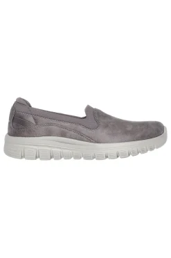 Sneakers Slip On Vegan Taupe SKECHERS GRACEFUL LEANING IN