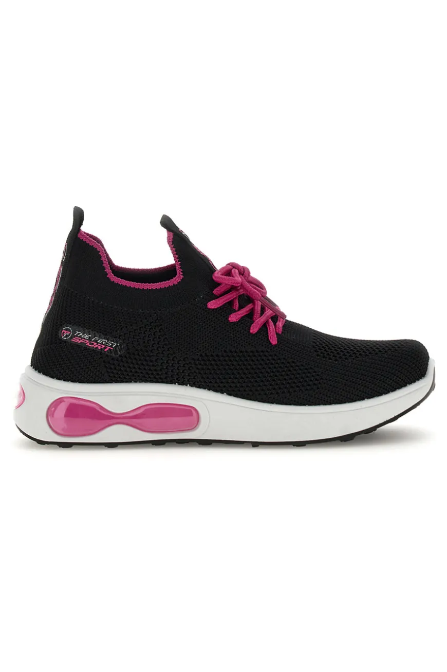 Sneakers Socks The First 316306 Nere