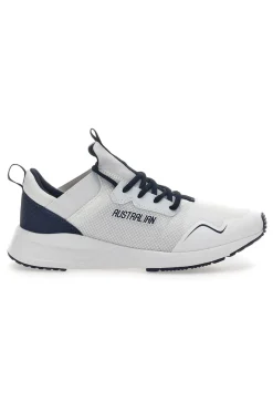 Sneakers Sportive Bianche-Blu Autralian Trainy