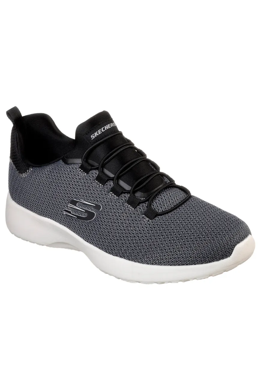 Sneakers sportive Black in mesh slip on con memory foam Skechers Dynamight
