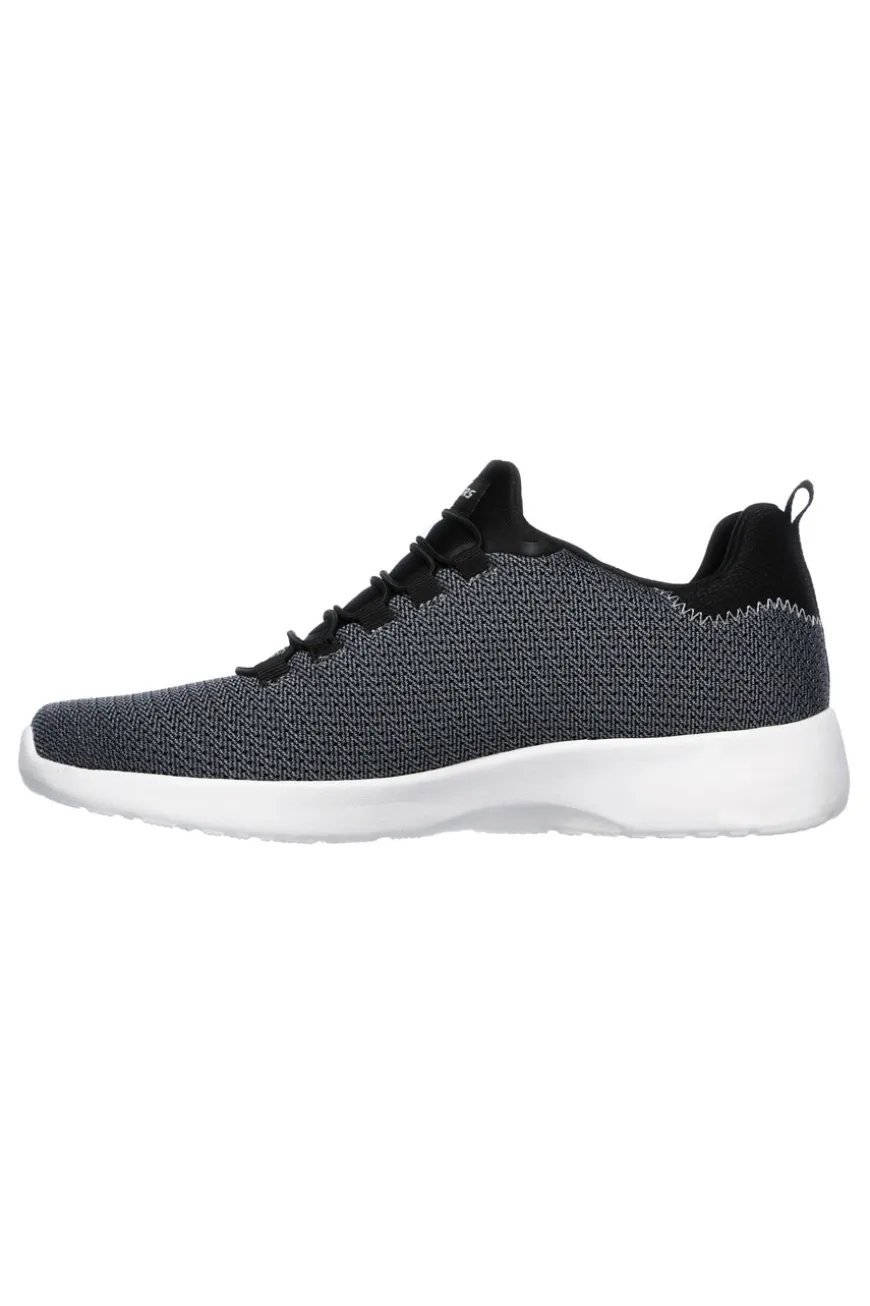 Sneakers sportive Black in mesh slip on con memory foam Skechers Dynamight