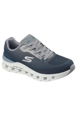Sneakers sportive Navy in mesh engineered con relaxed fit Skechers Glide-Step Pro Waverra