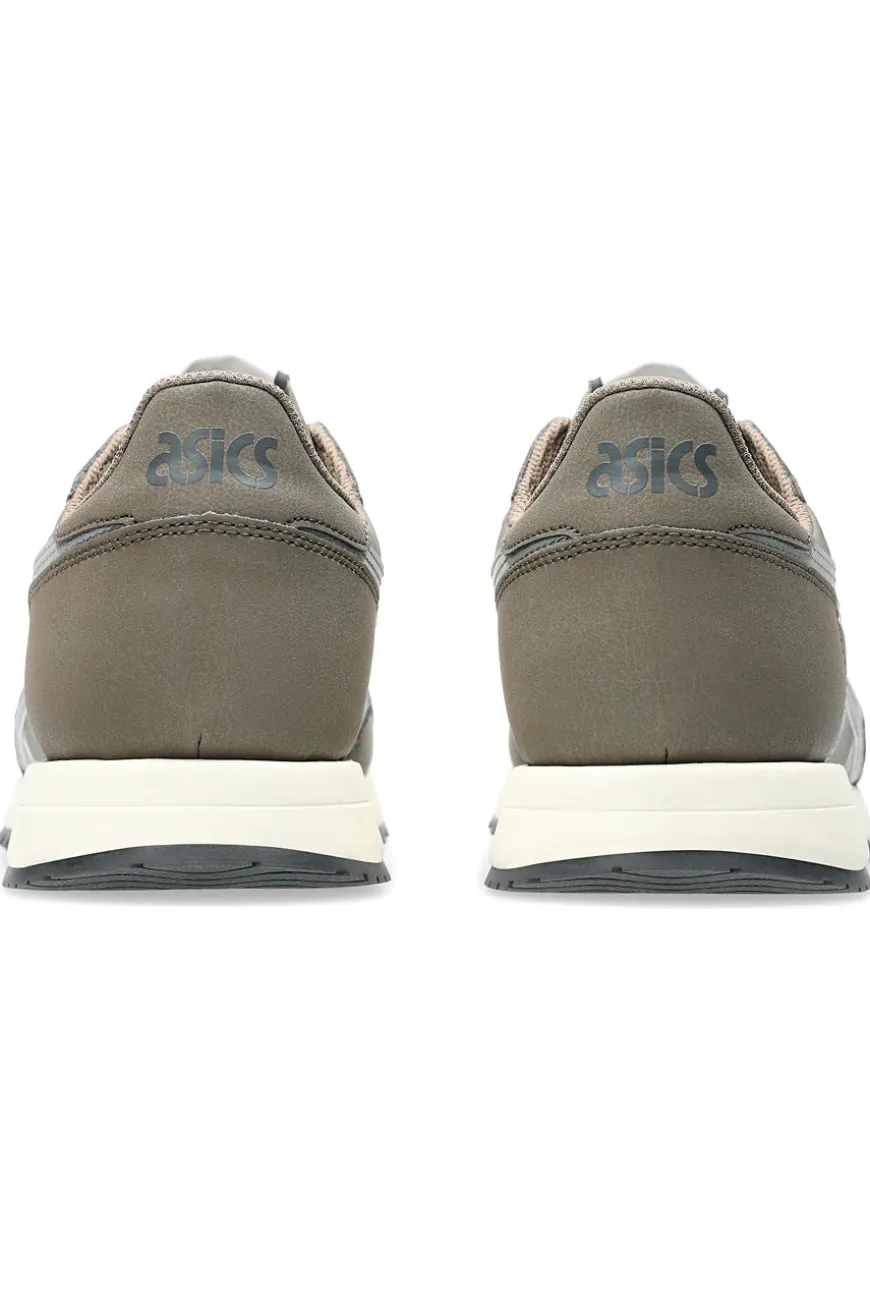 Sneakers Taupe con Dettagli Laterali Grigi ASICS TIGER RUNNER II
