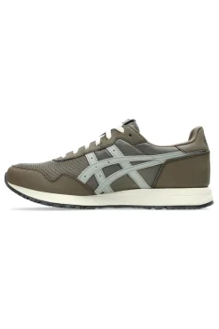 Sneakers Taupe con Dettagli Laterali Grigi ASICS TIGER RUNNER II
