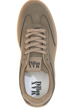 Sneakers taupe con suola a contrasto Max Dillan GB2042