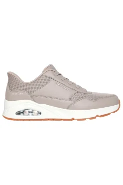 Sneakers Taupe con suola Bianca SKECHERS Street Hands Free Slip-ins: Uno Bankia