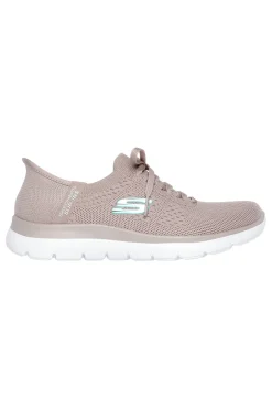 Sneakers Taupe Vegan Skechers Slip-ins: Summits - New Daily