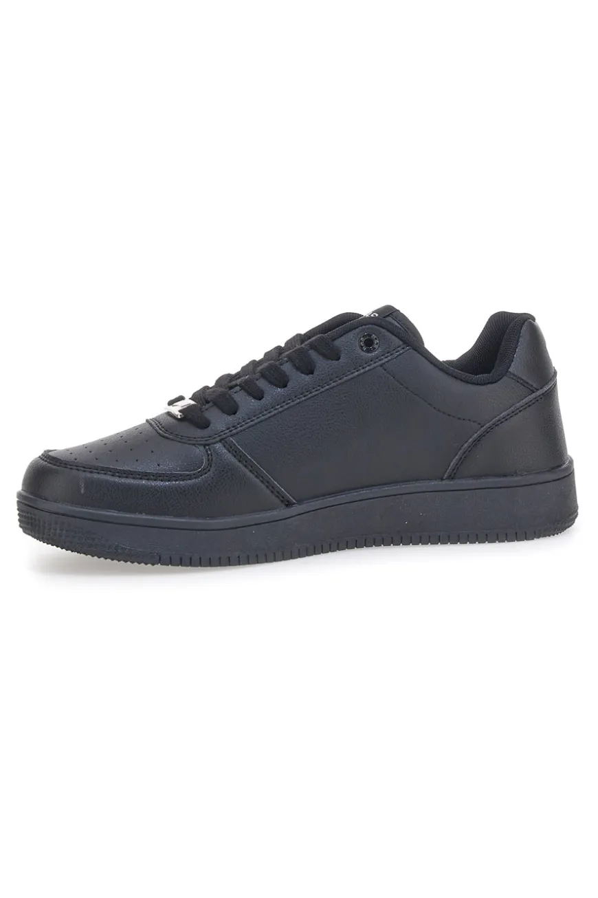 Sneakers total black in materiale sintetico Gas Kevin Ltx
