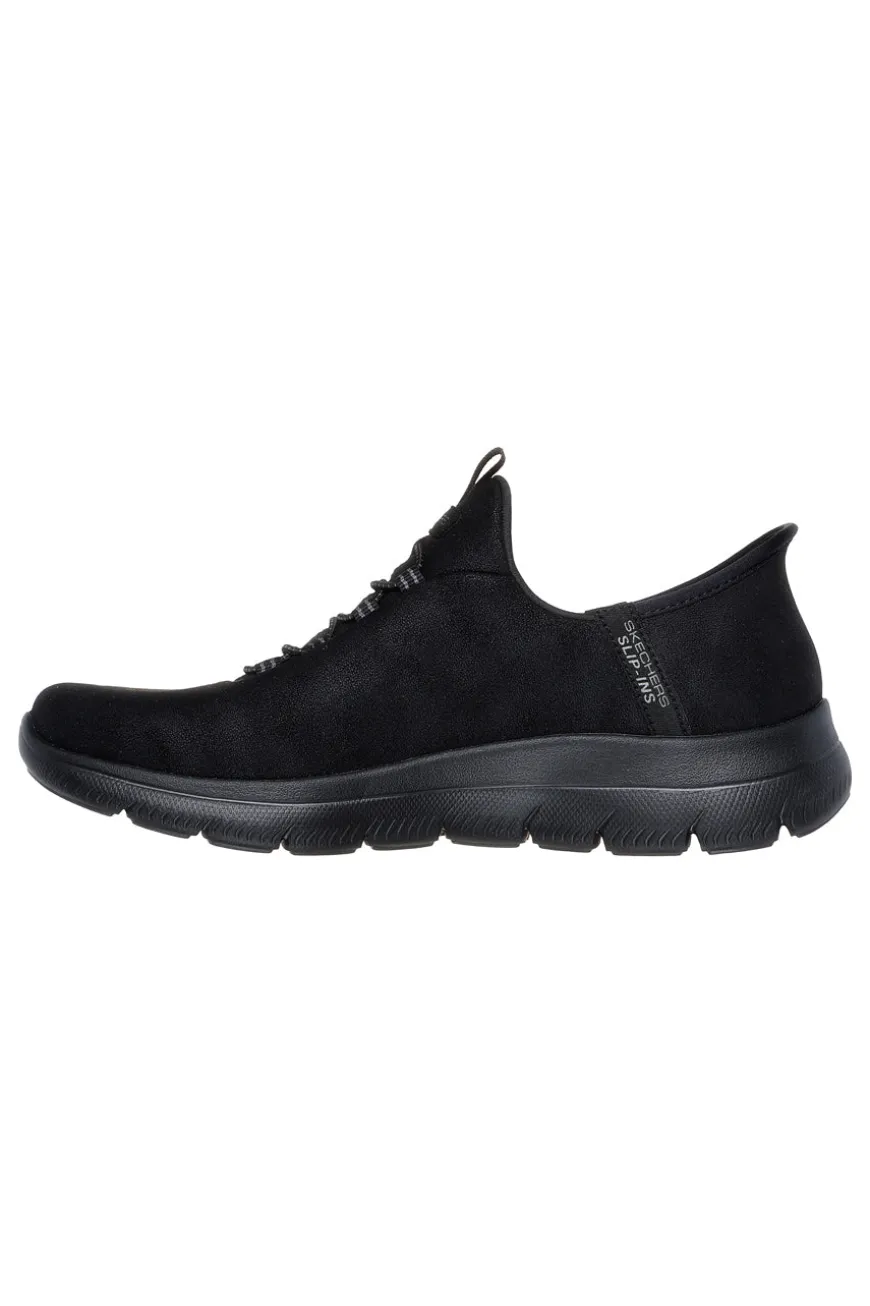 SNEAKERS TOTAL BLACK VEGANE SKECHERS SUMMITS UNKNOWN TRAIL