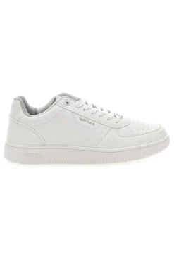 Sneakers total white in materiale sintetico Gas Kevin -Ltx