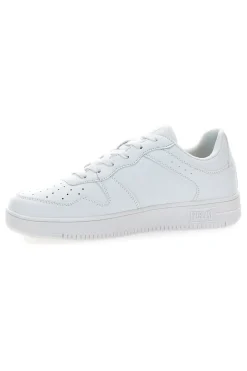 Sneakers total white traforate in materie sintetiche Everlast EV713