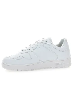 Sneakers total white traforate in materie sintetiche Everlast EV713