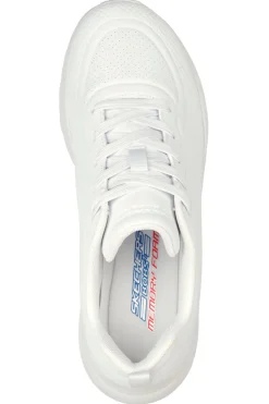 Sneakers Vegan Bianche con Platform Skechers BOBS Sport Buno - How Sweet