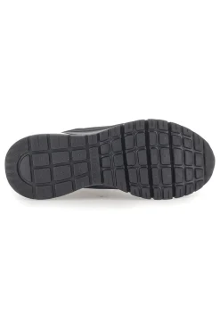 Sneakers Vegan Nere con Platform Skechers Uno Flex - Spring On Air