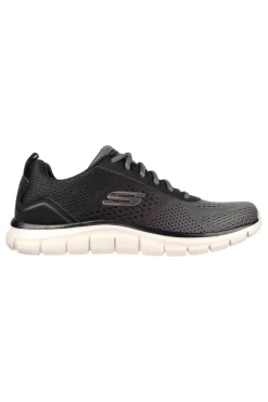 Sneakers Vegan Nere e Verdi Con Memory Foam Skechers Track - Ripkent