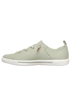 Sneakers verde menta in canvas sfrangiato Skechers B Cute 2.0