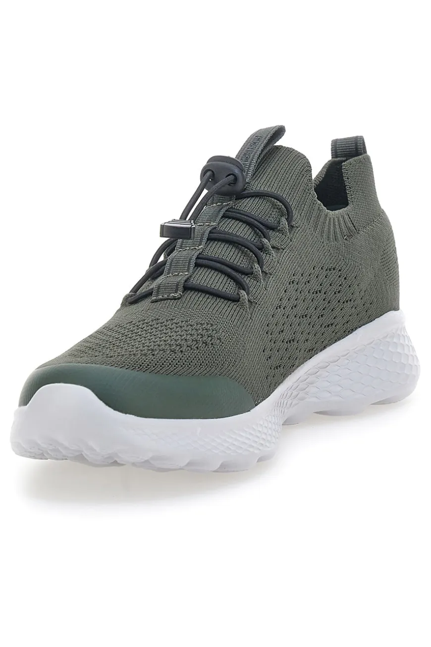 Sneakers Verde Militare Con Tomaia in Mesh e Effetto Memory AUSTRALIAN AU25M107