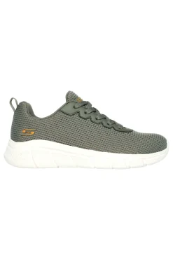Sneakers Verde Oliva Skechers BOBS Sport B Flex - Visionary Essence