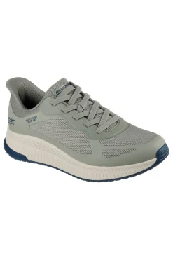 Sneakers verde oliva slip-ins comfort Skechers Bobs Squad 4