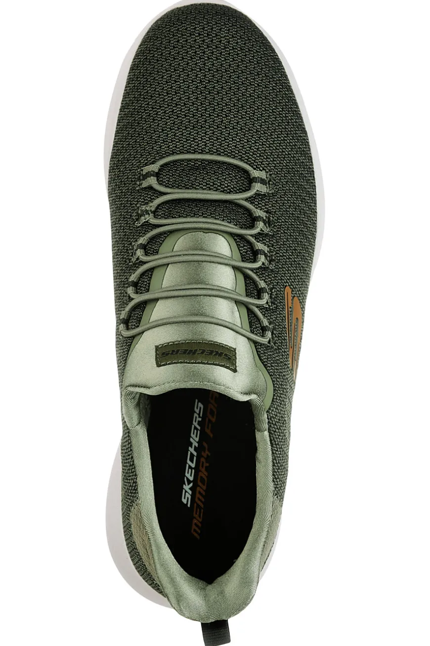 Sneakers verde oliva traspiranti con Memory Foam Skechers Dynamight