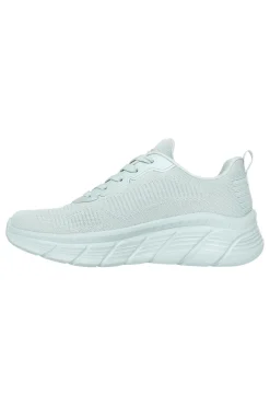 Sneakers verde salvia in knit con Memory Foam Skechers Bobs B Flex Hi Flying Hi